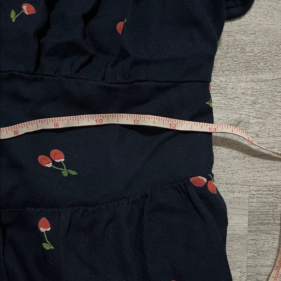 Old Navy Dark Blue Cherry Blouse - Picture 8 of 10